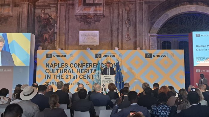 conferenza unesco a napoli i rappresentanti di 194 nazioni da tutto il mondo