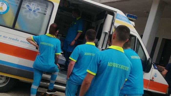 a torrecuso le misericordie campane si formano per l utilizzo di un nuovo mezzo