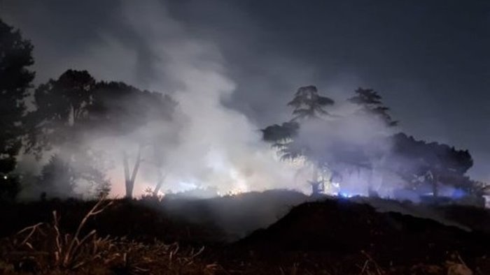 incendio ex campo nomadi capua diossine superiori al valore di riferimento