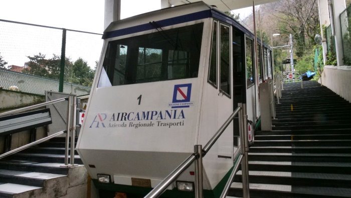 funicolare di montevergine ferma per verifiche tecniche