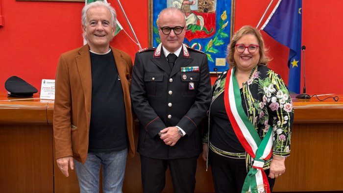 castel san giorgio omaggio al comandante massimiliano senatore