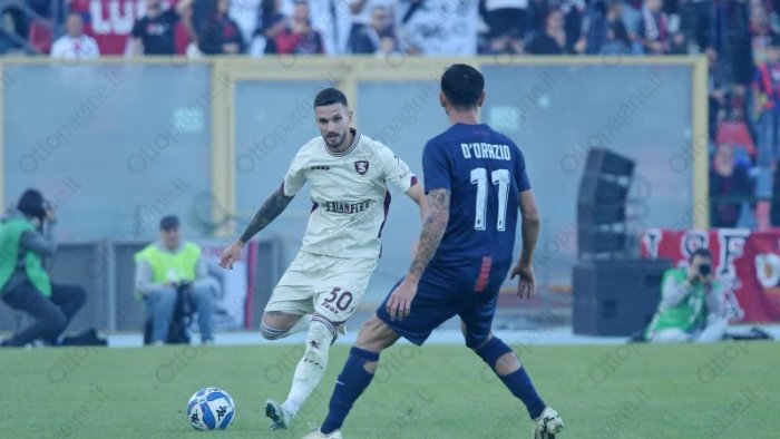 salernitana stojanovic fa un assist con la slovenia bronn ancora spettatore
