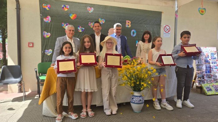 premio bonta maria pia landi premiati 5 bambini a grottaminarda