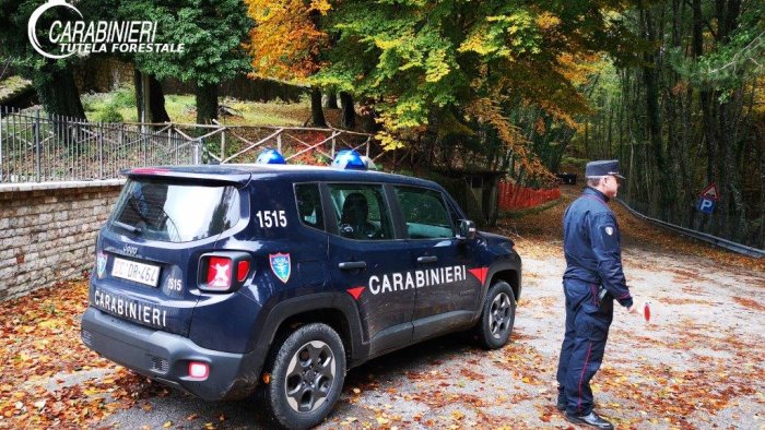 taburno camposauro sanzionati alcuni frequentatori