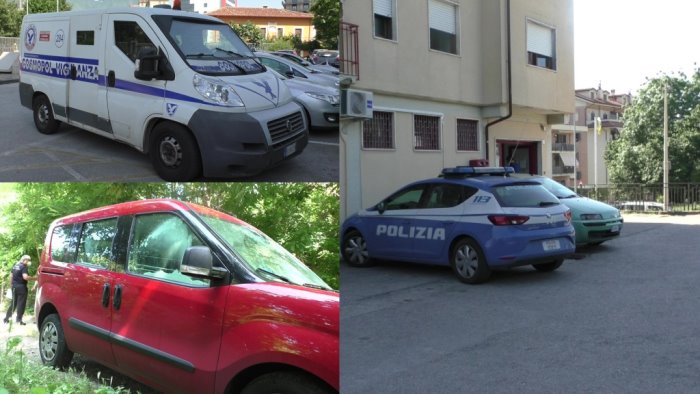 assalto al portavalori alle poste di valle banda in fuga