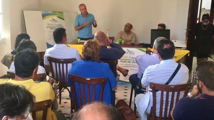 a lavoro per il distretto agroalimentare piana del sele