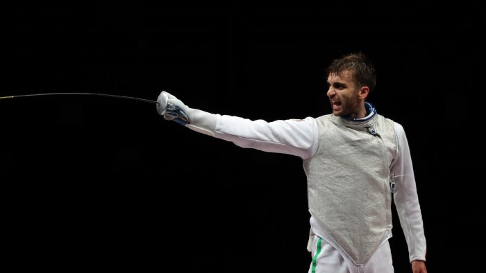 scherma daniele garozzo argento nel fioretto