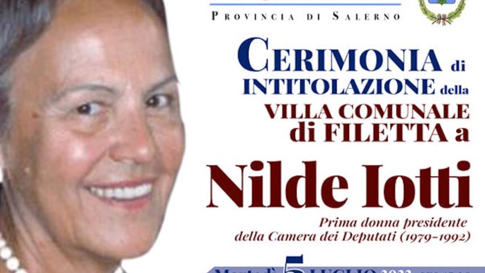 san cipriano picentino la villa comunale di filetta a nilde iotti