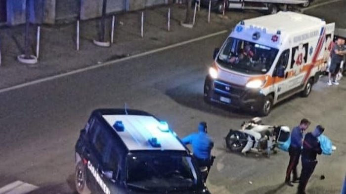 tragedia del sabato sera auto contro scooter federico muore a soli 22 anni