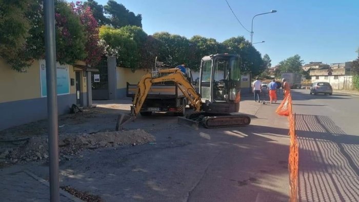 battipaglia un passaggio pedonale unico all ex seminario bertoni