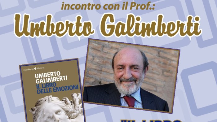 umberto galimberti presenta a piano di sorrento il libro delle emozioni