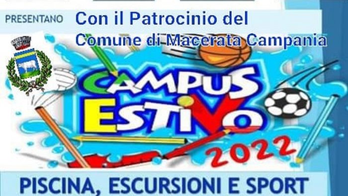 campus estivo bambini in festa a macerata campania