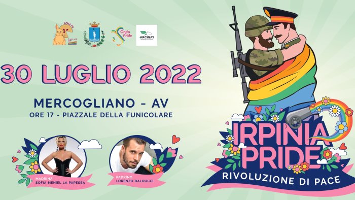 irpinia pride 2022 tutto pronto ci saranno anche la papessa e balducci
