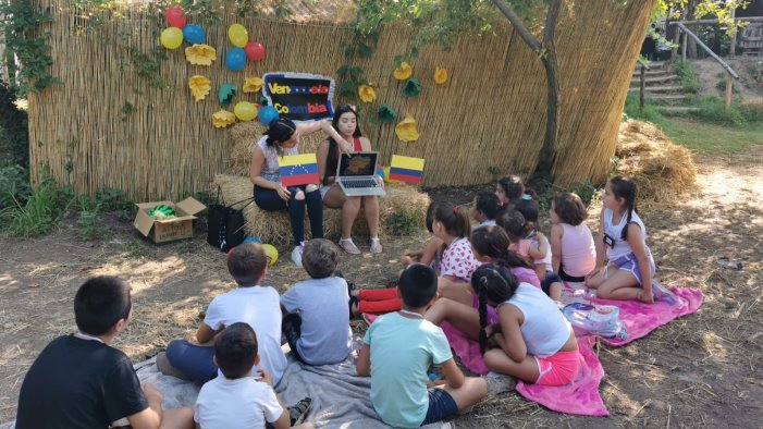 la scuola nel verde a montoro i banchi della cipolletti si spostano nel bosco