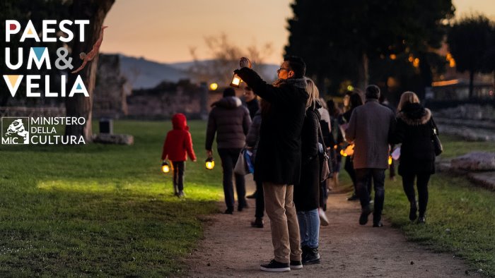 parco di paestum e velia week end con aperture serali e visite sotto le stelle