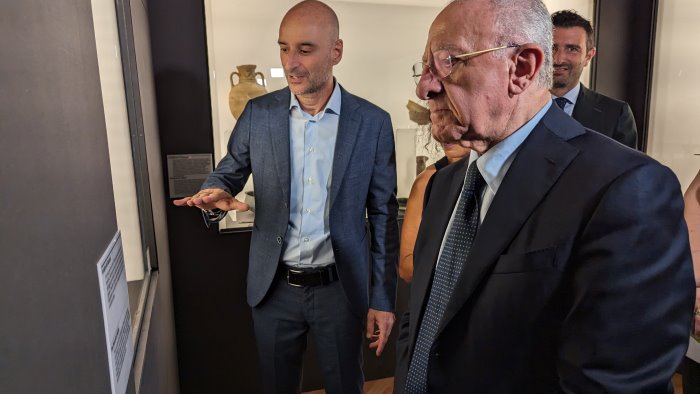 per terra e per mare etruschi di frontiera a pontecagnano la mostra evento