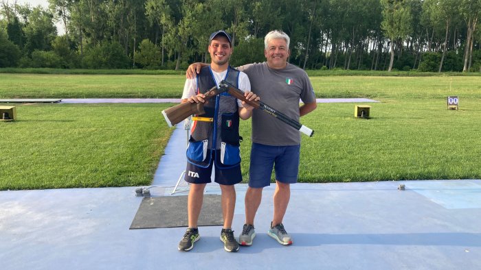 tiro a volo coppa del mondo skeet cassandro guida dopo i primi 50 piattelli