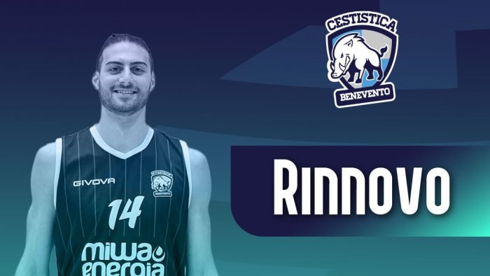 basket miwa benevento rinnovato il contratto di lazzari
