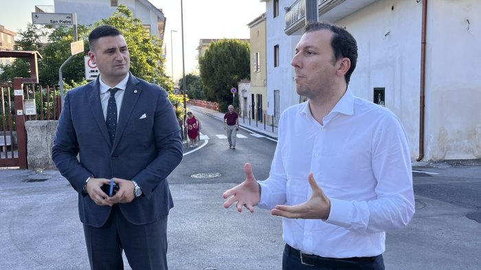 manutenzione a nocera riqualificate via papa giovanni xxiii e via trieste