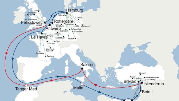 il porto di salerno consolida i collegamenti con inghilterra e nord europa
