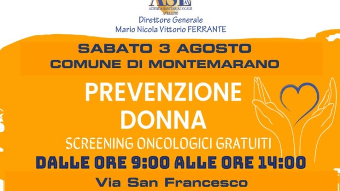 screening oncologici i camper della salute a montemarano