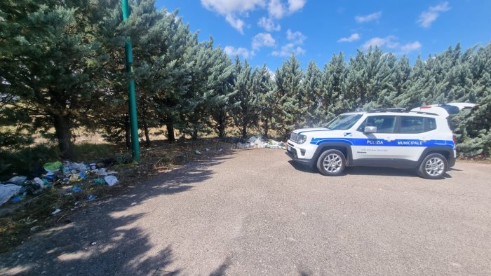 ariano hanno le ore contate i deturpatori dell ambiente in localita camporeale
