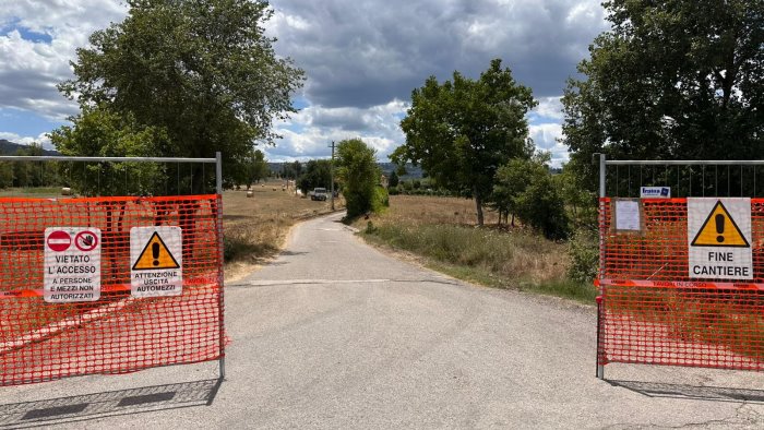 grottaminarda al via i lavori di sistemazione della strada comunale marmore
