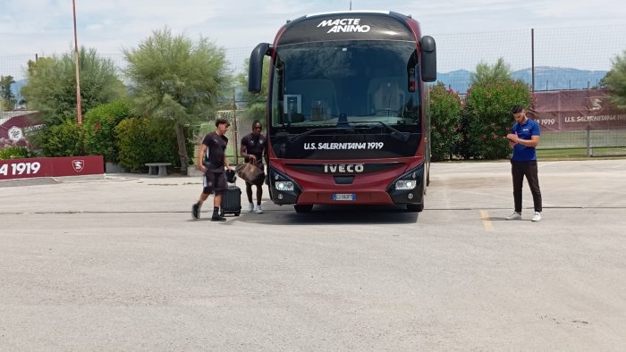 salernitana si parte per il ritiro di cascia ecco la lista dei convocati