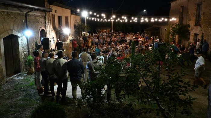 venticano primo anno della amministrazione caprio festa al forte