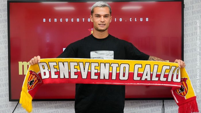 benevento ufficiale l arrivo di matteo della morte