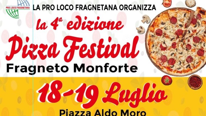 a fragneto monforte la 4 edizione di pizza festival