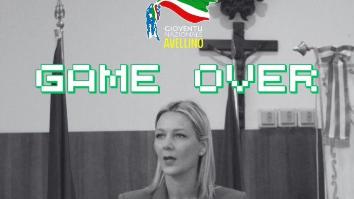 game over nargi esulta gioventu nazionale avellino fdi