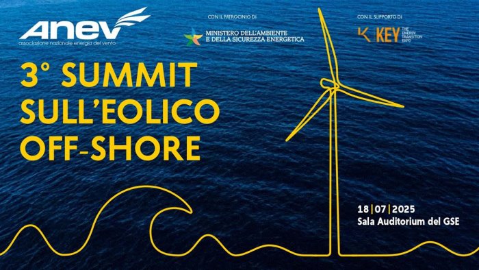summit anev a roma un piano concreto per sbloccare l eolico off shore