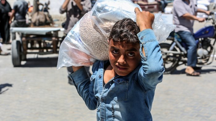 gaza strage tra chi aspetta il pane morti in 73 molti bambini