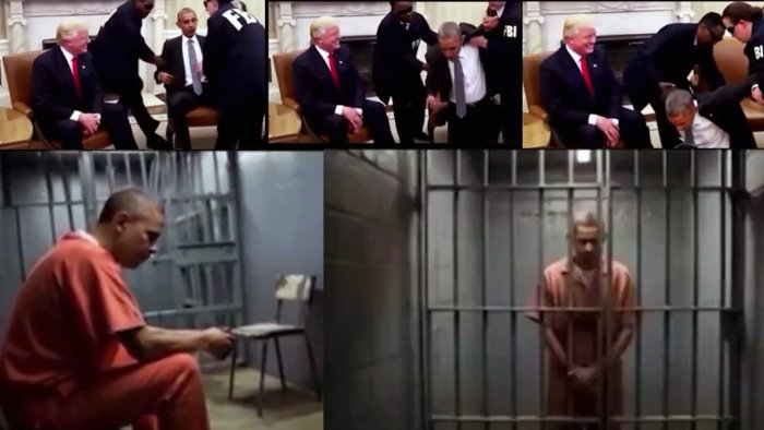 trump rilancia un video deepfake obama arrestato nello studio ovale