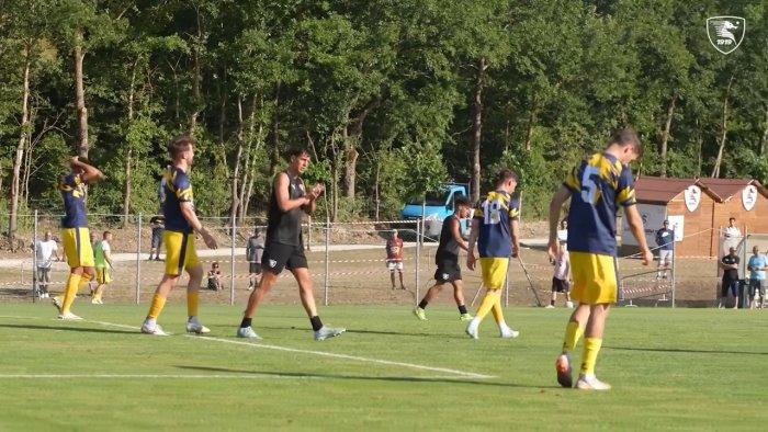 salernitana cambia l avversario dell ultimo test amichevole in ritiro