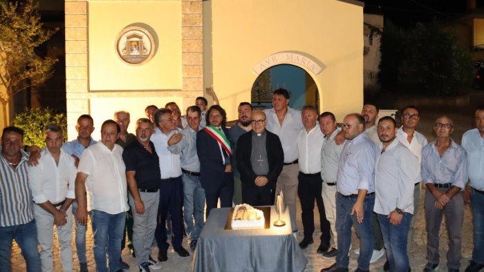 paupisi campanile restaurato il sindaco coletta e motivo di orgoglio