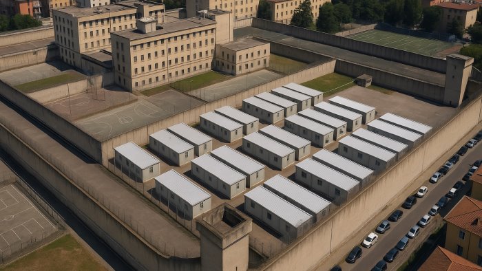 piano carceri e scontro su moduli prefabbricati e misure limitate
