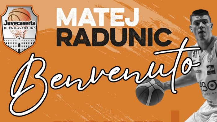 basket matej radunic per la paperdi juvecaserta