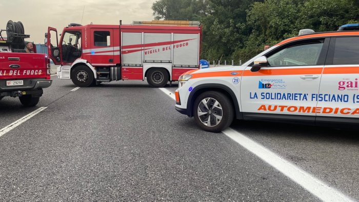 incidente mortale sul raccordo autostradale salerno avellino