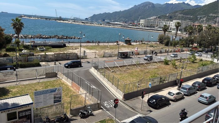 salerno piazza cavour al via i lavori di riqualificazione
