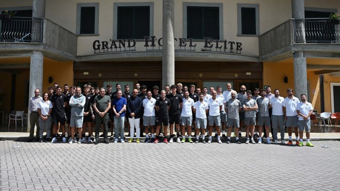 salernitana termina il ritiro di cascia ottimo lavoro svolto