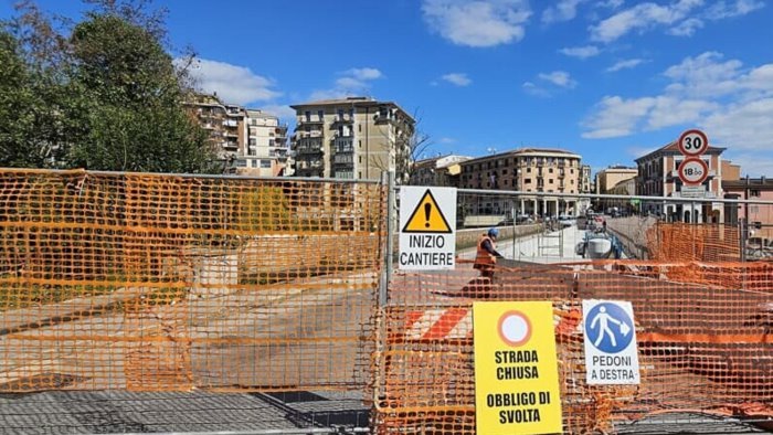avellino la riapertura del ponte della ferriera slitta ancora