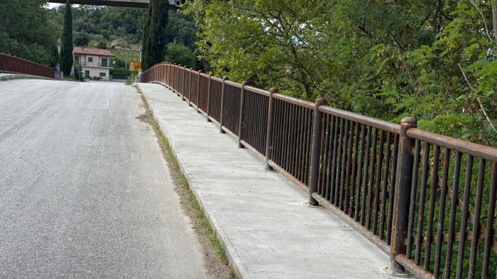 provincia di benevento lavori di manutenzione sul ponte maria cristina foto
