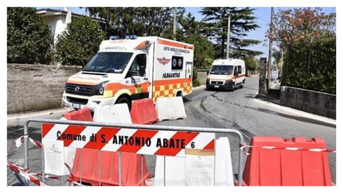 sant antonio abate 2 pazienti della zona rossa al cotugno