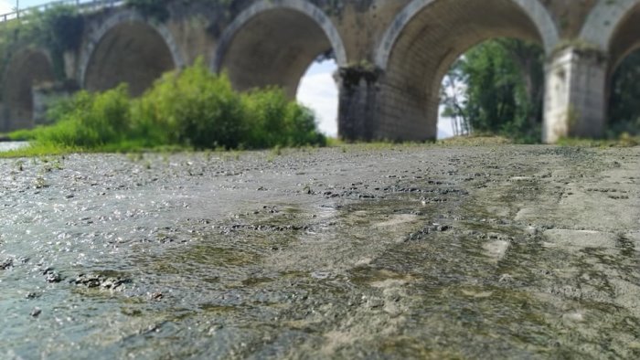 che fine ha fatto il calore il fiume e a secco