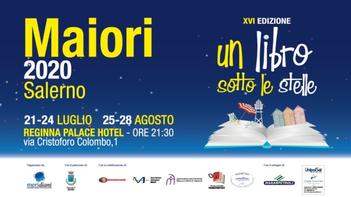 dal 25 agosto a maiori torna un libro sotto le stelle