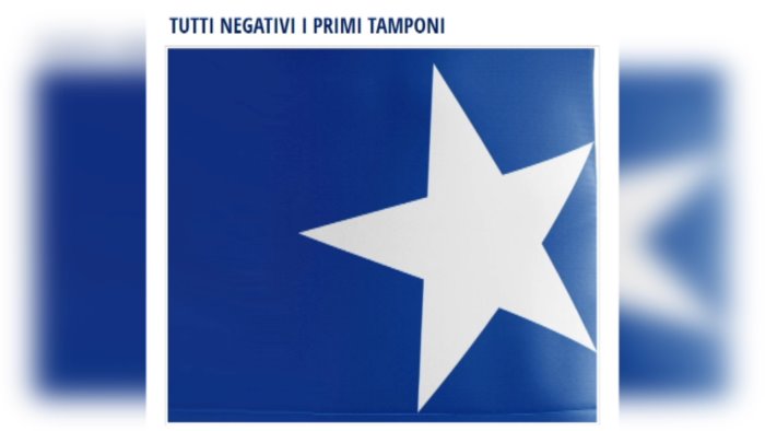 paganese primo giro di tamponi tutti negativi