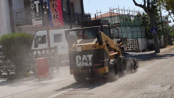 eboli santimome iniziano i lavori dopo 5 anni di ritardo