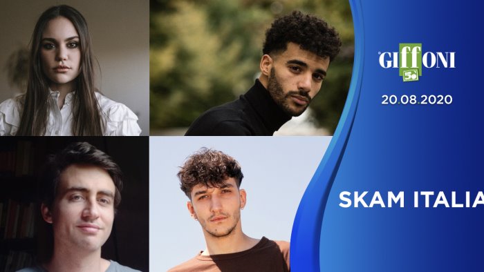 a giffoni50 arriva il cast di skam italia